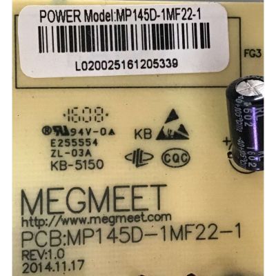 KIT DE TARJETAS PARA TV HITACHI / MAIN 999L6CA / JUC7.820.00121165 / FUENTE MP145D-1MF22-1 / MP145D-1MF22-1 REV:1.0 / T-CON 3429110019 / TT5461B03-2-C-1 / PANEL C550F15-E6-H (G4) / MODELO LE55A6R9A - Imagen 4